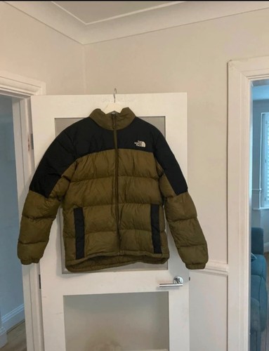 North face green nuptse mens - north,