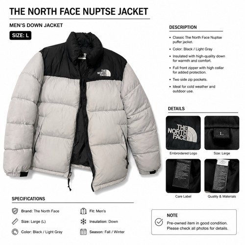 The north face nuptse - north,