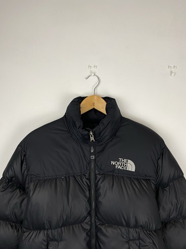 Black north face puffer jacket - north,